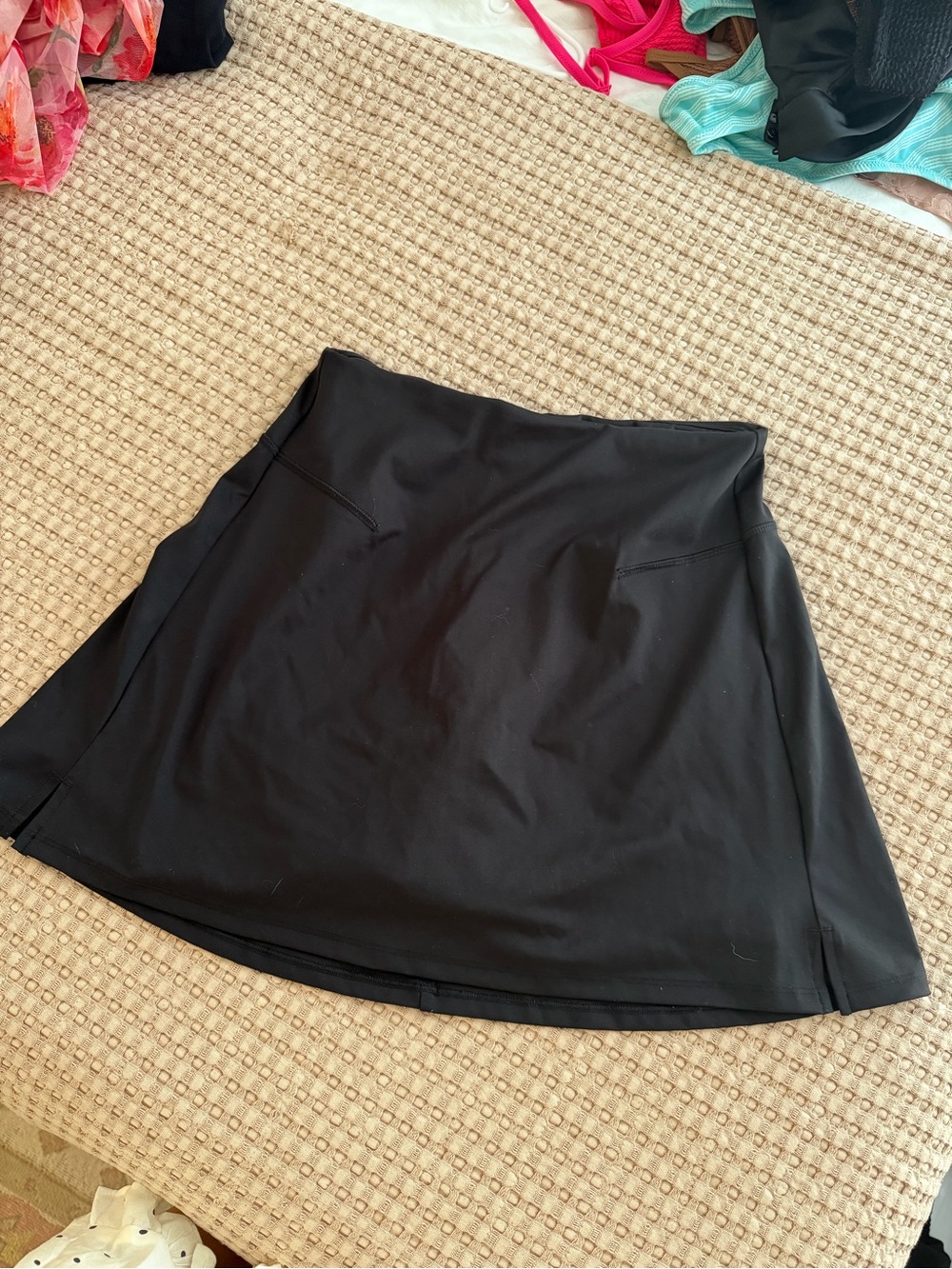 Black Women's Tennis Skirt - Classic Everyday Style